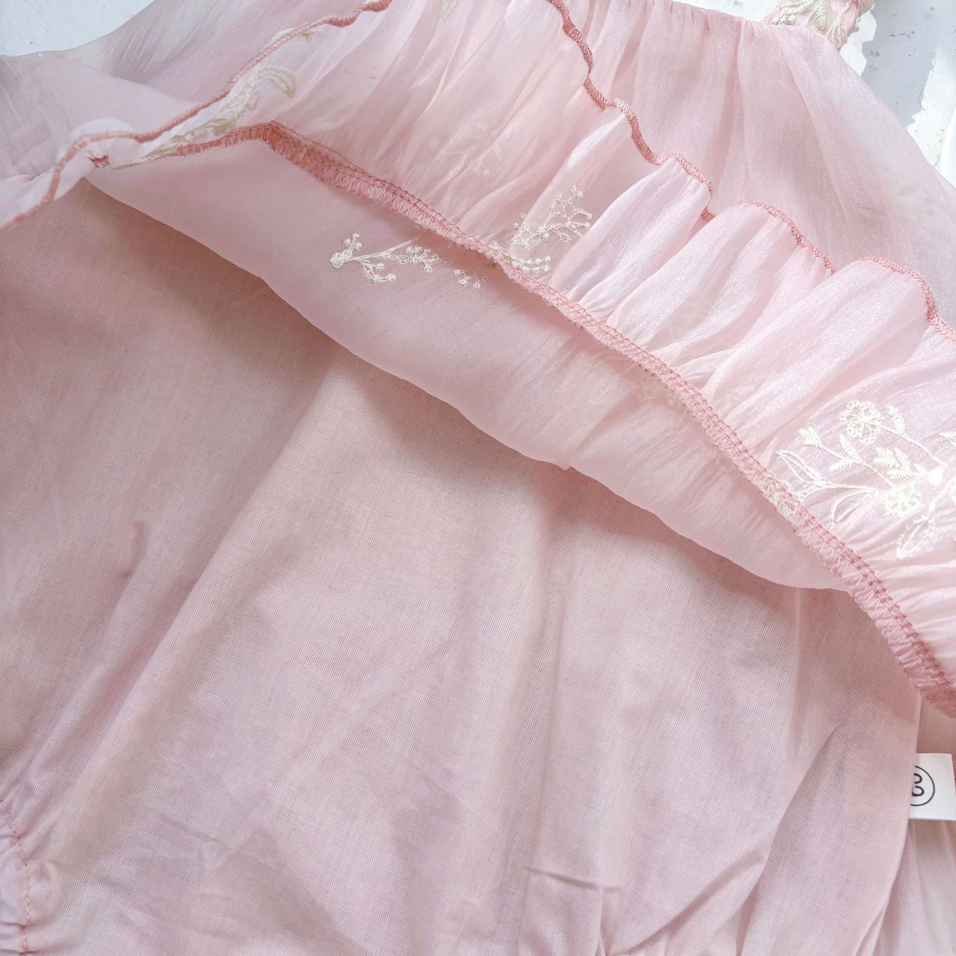 Summer Arrival Baby Girls Sleeveless Pink Flowers Pattern Dress Design Onesies, MyKids-USA®, Baby One-Pieces, MyKids-USA -  -  -  -  -  -  - 