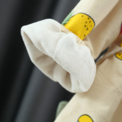 Autumn and Winter Arrival Baby Girls Long Sleeves Fruits Print Dress, MyKids-USA®, Baby & Toddler Dresses, MyKids-USA -  -  -  -  -  -  - 