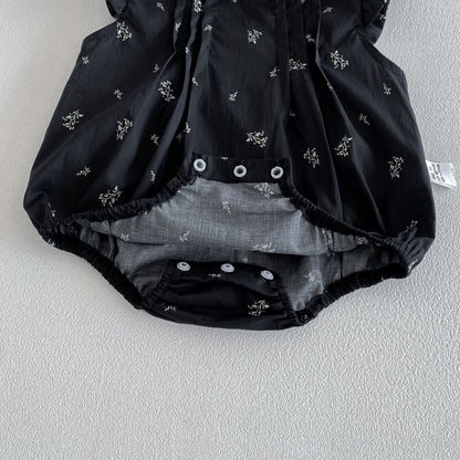 Summer Arrival Baby Girls Fly Sleeves Ruffle Neck Floral Bodysuit, MyKids-USA®, Bodysuits, MyKids-USA -  -  -  -  -  -  - .