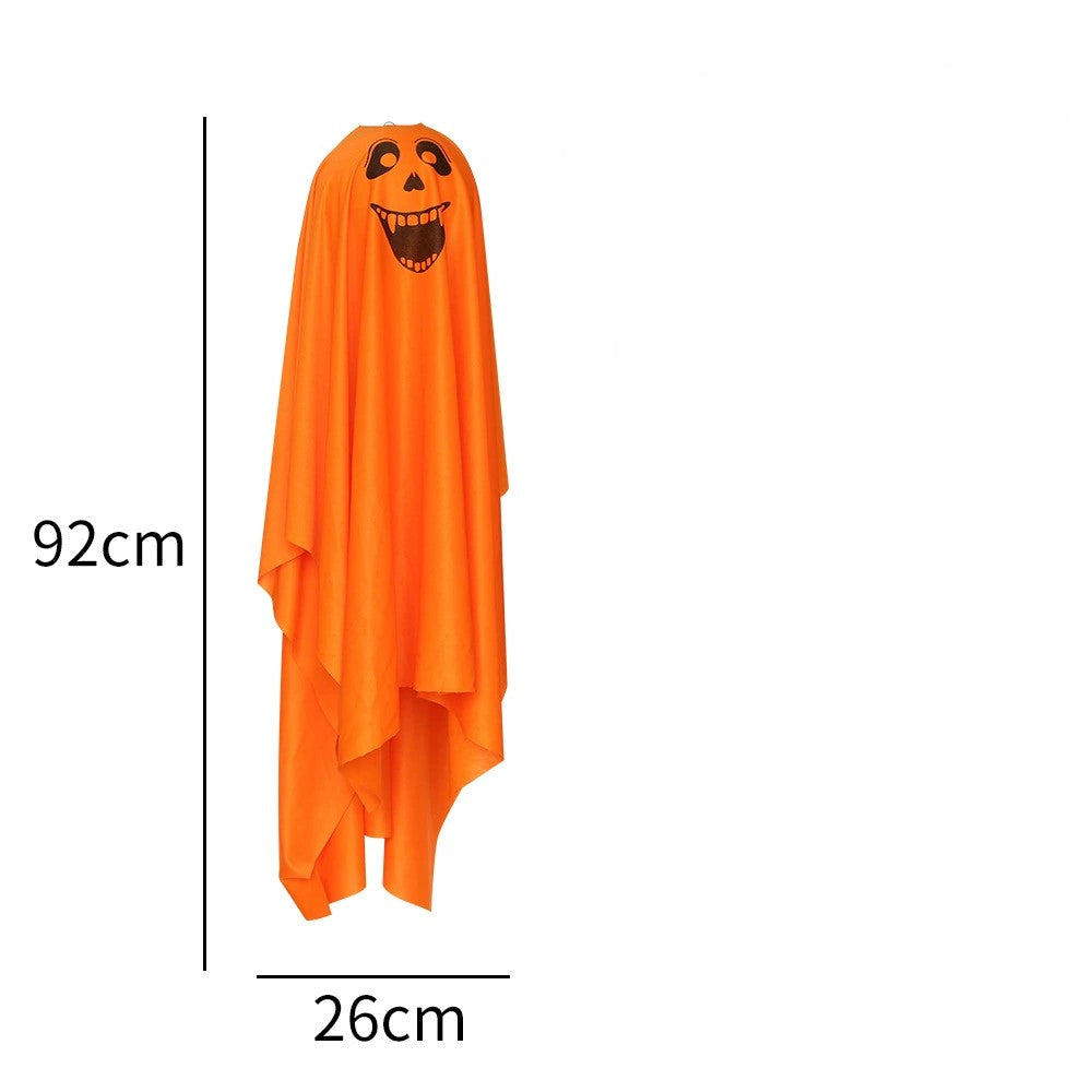 Illuminated Ghost Decorations for Halloween Parties – Hanging Props Accessory, MyKids-USA®, Seasonal & Holiday Decorations, MyKids-USA - Size/Age - Average Size (0-12Y） - Color - Orange -  -  - TR2508252241-A.