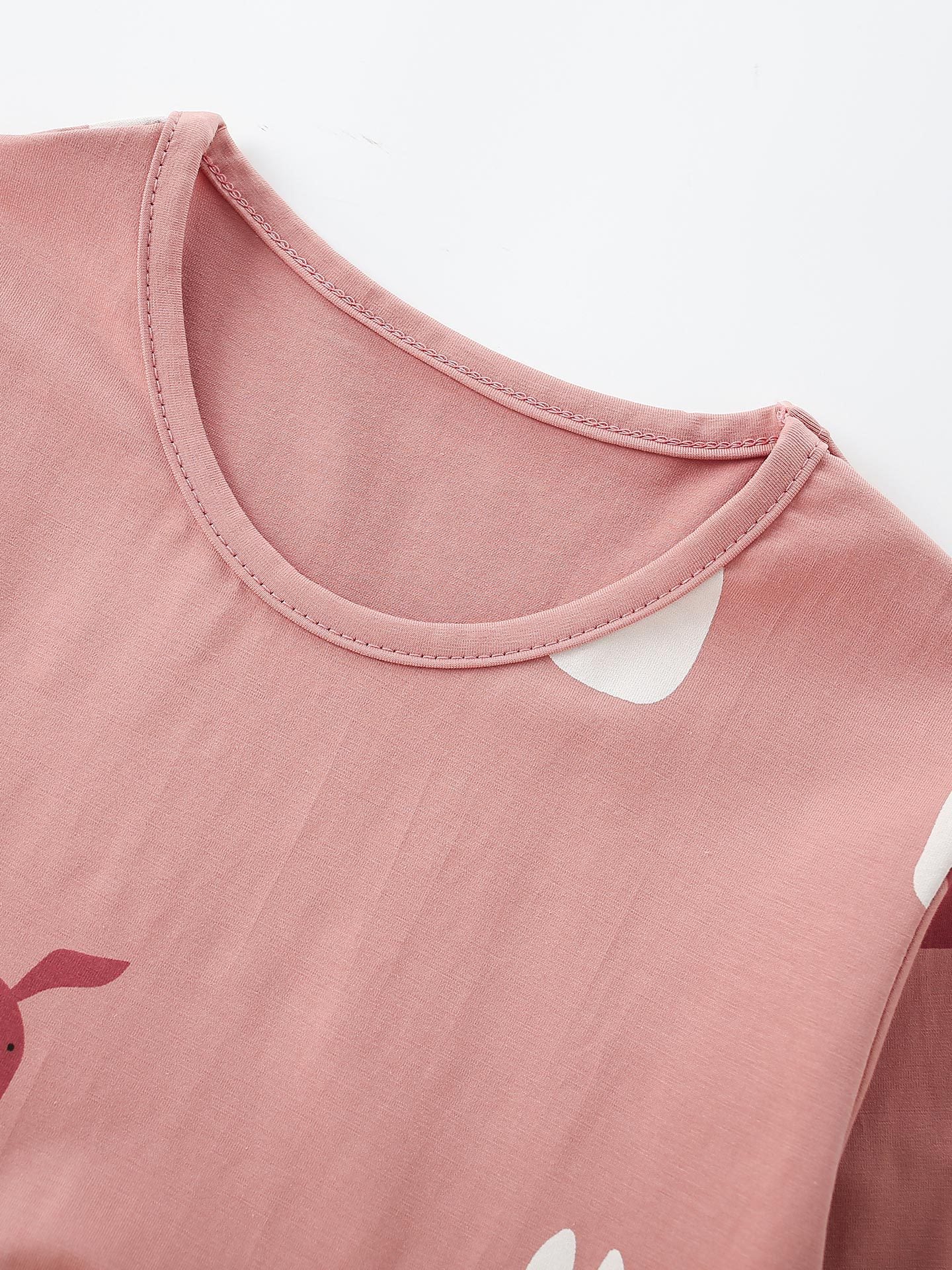 MyKids-USA® Autumn Arrival Baby Kids Girls Rabbits Pattern Long Sleeves Dress