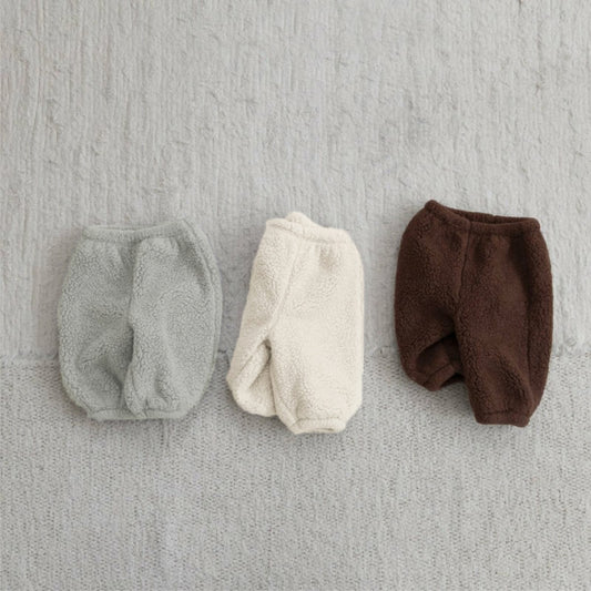Winter and Spring Arrival Baby Unisex Fluffy Solid Color Pants, MyKids-USA®, Trousers, MyKids-USA -  -  -  -  -  -  - .