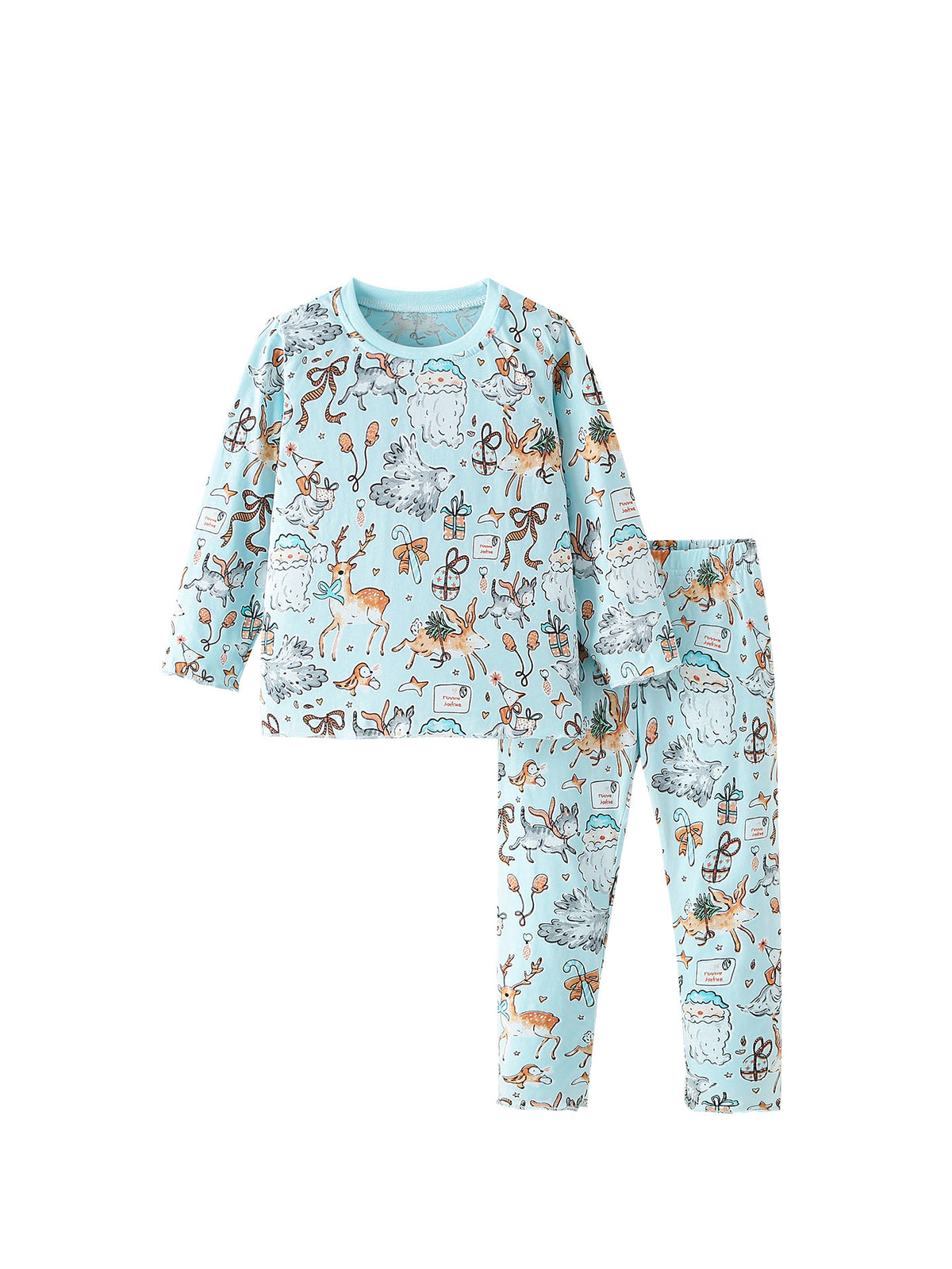 MyKids-USA® Spring and Autumn Baby Kids Girls Cartoon Pattern Long Sleeves Top and Pants Clothing Set