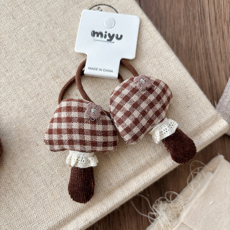 Collection of 2 Versatile Cute Shape Decorated Hair Clips and Hair Ties, MyKids-USA®, Hair Pins, Claws & Clips, MyKids-USA - Size/Age - Average Size (0-12Y） - Color - White -  -  - TR2602071151-F.