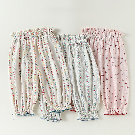 Arrival Baby Kids Girls Casual Flowers Pattern Pants, MyKids-USA®, Trousers, MyKids-USA -  -  -  -  -  -  - .