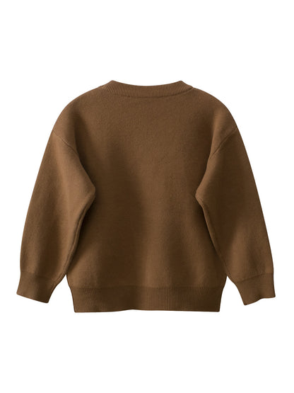 Baby Boy Kids Panda Pattern Crew Neck Long Sleeves Knitwear Pullover, MyKids-USA®, Baby & Toddler Outerwear, MyKids-USA -  -  -  -  -  -  - 