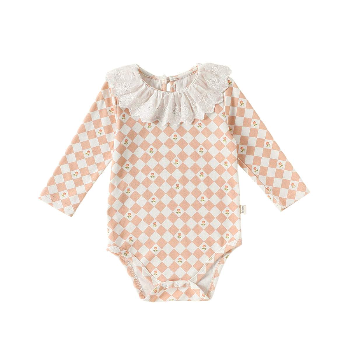 MyKids-USA® Autumn Arrival Baby Kids Girls Princess Long Sleeves Flowers Pattern Bodysuit