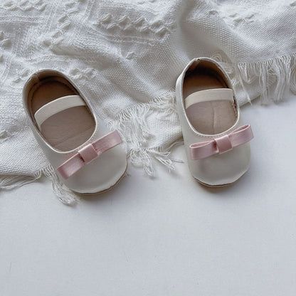 Spring Baby Girl Cute Bow Toddler Soft-Sole Anti-Slip Walking Shoes, MyKids-USA®, Shoes, MyKids-USA - Size/Age - insole length 11.00 cm - Color - White -  -  - TR2401271044-C