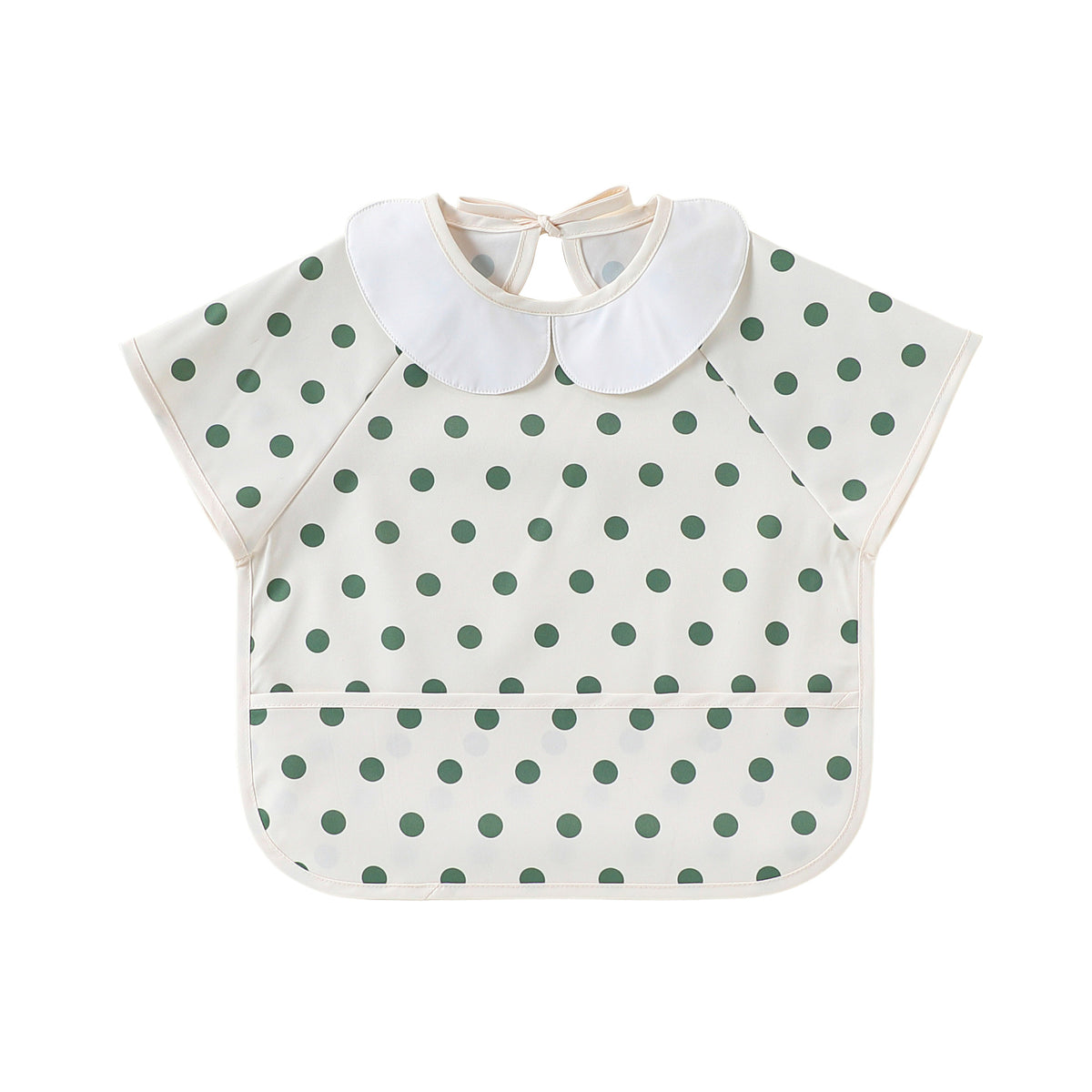 MyKids-USA® Unisex Baby Waterproof Bib Apron with Collar