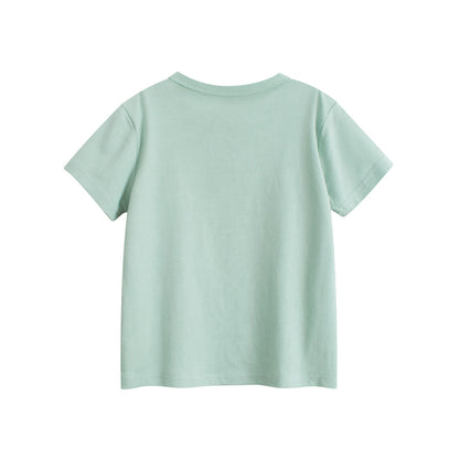 Summer Baby Kids Girls Letters and Fruits Cartoon Print Short Sleeves Crew Neck Top Shirt, MyKids-USA®, Shirts, MyKids-USA -  -  -  -  -  -  - 