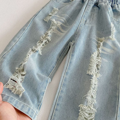 Arrival Baby Kids Boys and Girls Casual Ripped Jeans, MyKids-USA®, Jeans, MyKids-USA -  -  -  -  -  -  - .