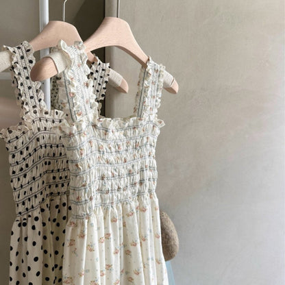 Summer Hot Selling Baby Kids Girls Sleeveless Flowers Pattern or Dots Pattern Princess Dress, MyKids-USA®, Baby & Toddler Dresses, MyKids-USA -  -  -  -  -  -  - 