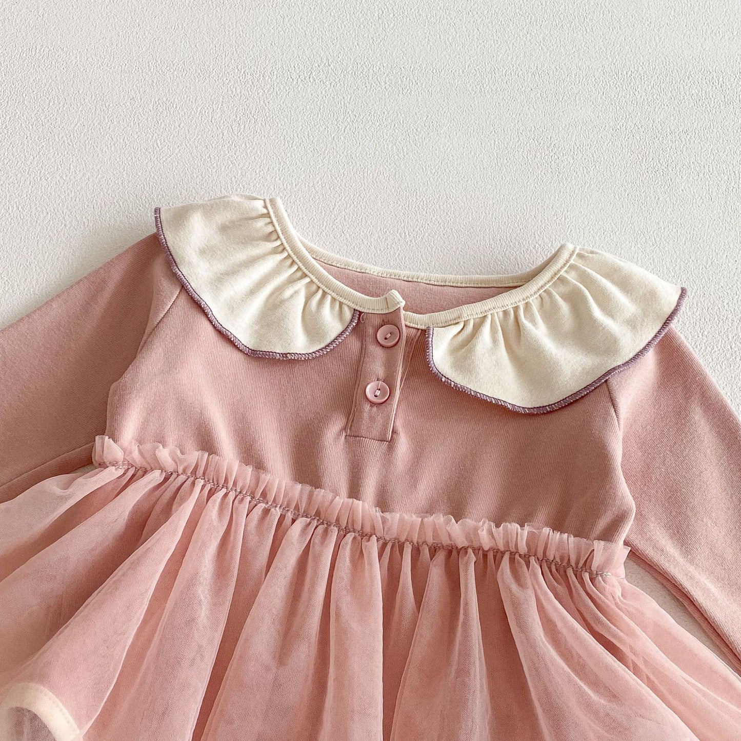 Autumn Arrival Baby Kids Girls Color Patchwork Long-sleeved Onesies and Rompers – Princess Sister Matching Set, MyKids-USA®, Baby & Toddler Outfits, MyKids-USA -  -  -  -  -  -  - 