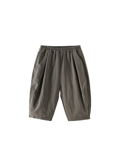Arrival Summer Kids Solid Color Loose Fit Anti-Mosquito Pants