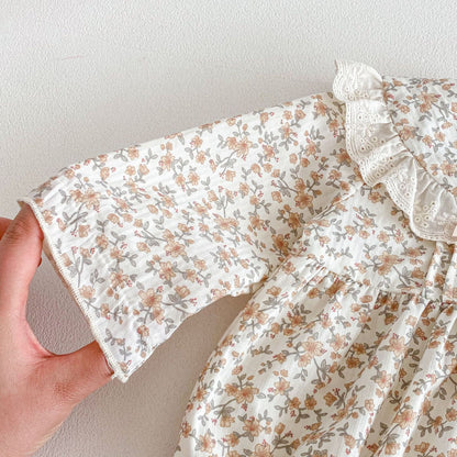 Arrival Spring Baby Girls Floral Pattern Long Sleeves Bodysuit, MyKids-USA®, Baby One-Pieces, MyKids-USA -  -  -  -  -  -  - .