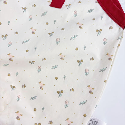 Summer Arrival Baby Unisex Floral Pattern Sleeveless Color Patchwork Rompers, MyKids-USA®, Baby One-Pieces, MyKids-USA -  -  -  -  -  -  - 