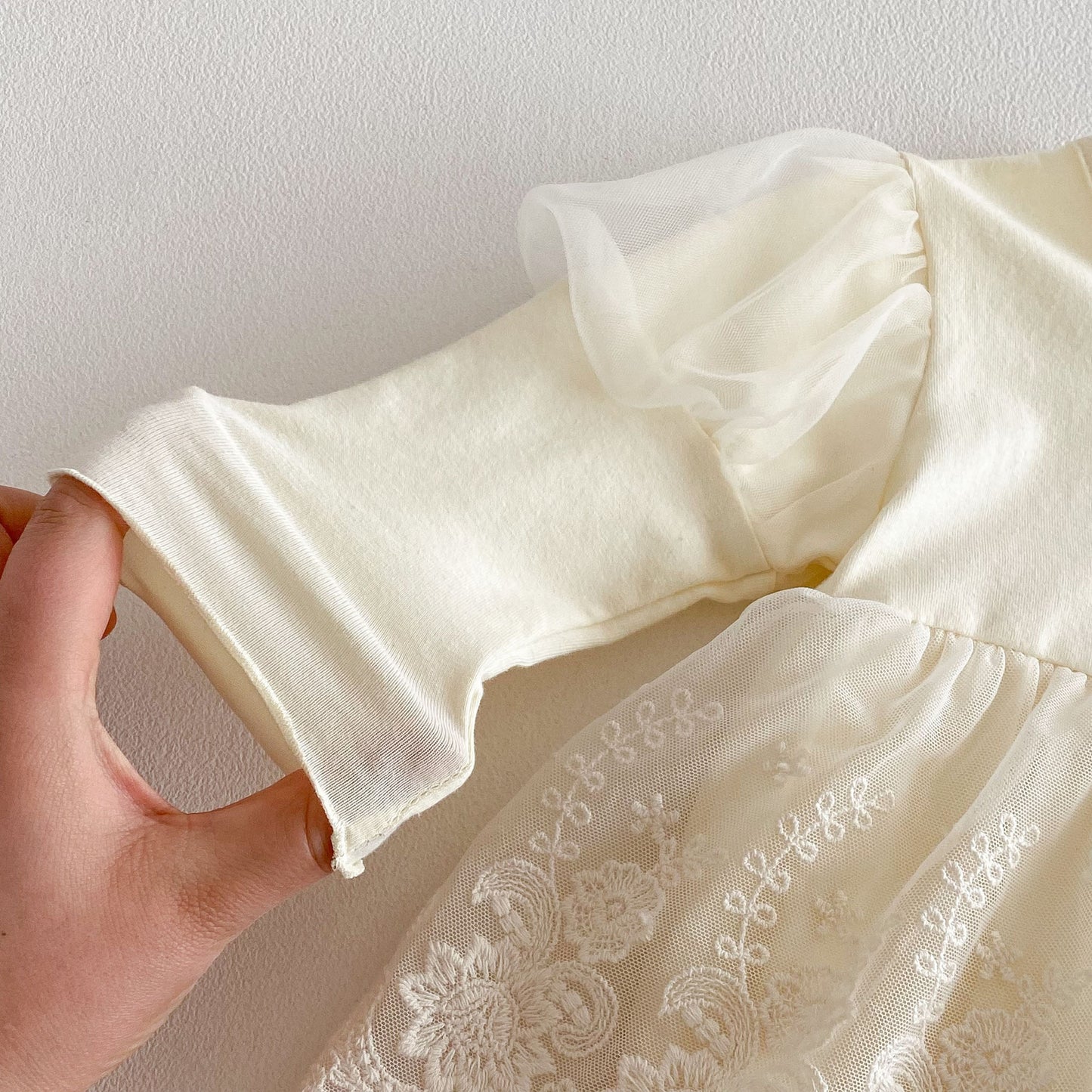 Spring Arrival Baby Girls Long Sleeves Flowers Embroidered Pattern Bodysuit, MyKids-USA®, Bodysuits, MyKids-USA -  -  -  -  -  -  - .