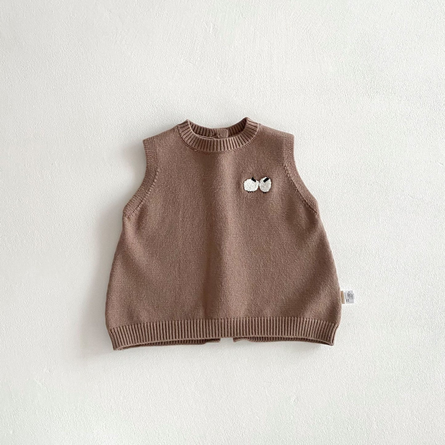 Arrival Winter and Autumn Baby Kids Unisex Cartoon Pattern Sleeveless Knitted Vest, MyKids-USA®, Tunics, MyKids-USA - Size/Age - 80 (9-12M) - Color - Khaki -  -  - TR2511262158-C