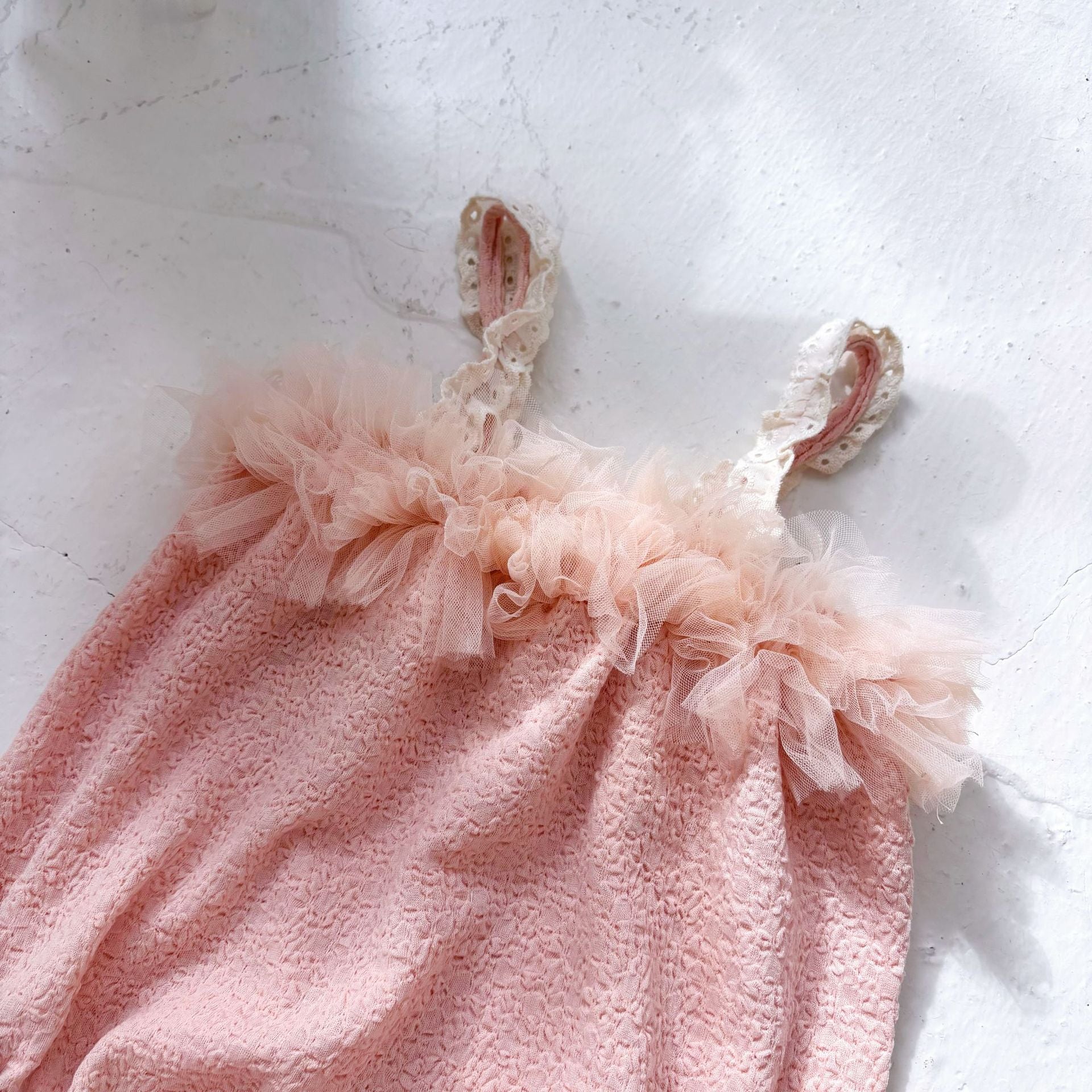 Summer Arrival Baby Girls Cute Sleeveless Ruffle Lace Decorated Onesies, MyKids-USA®, Baby One-Pieces, MyKids-USA -  -  -  -  -  -  - 