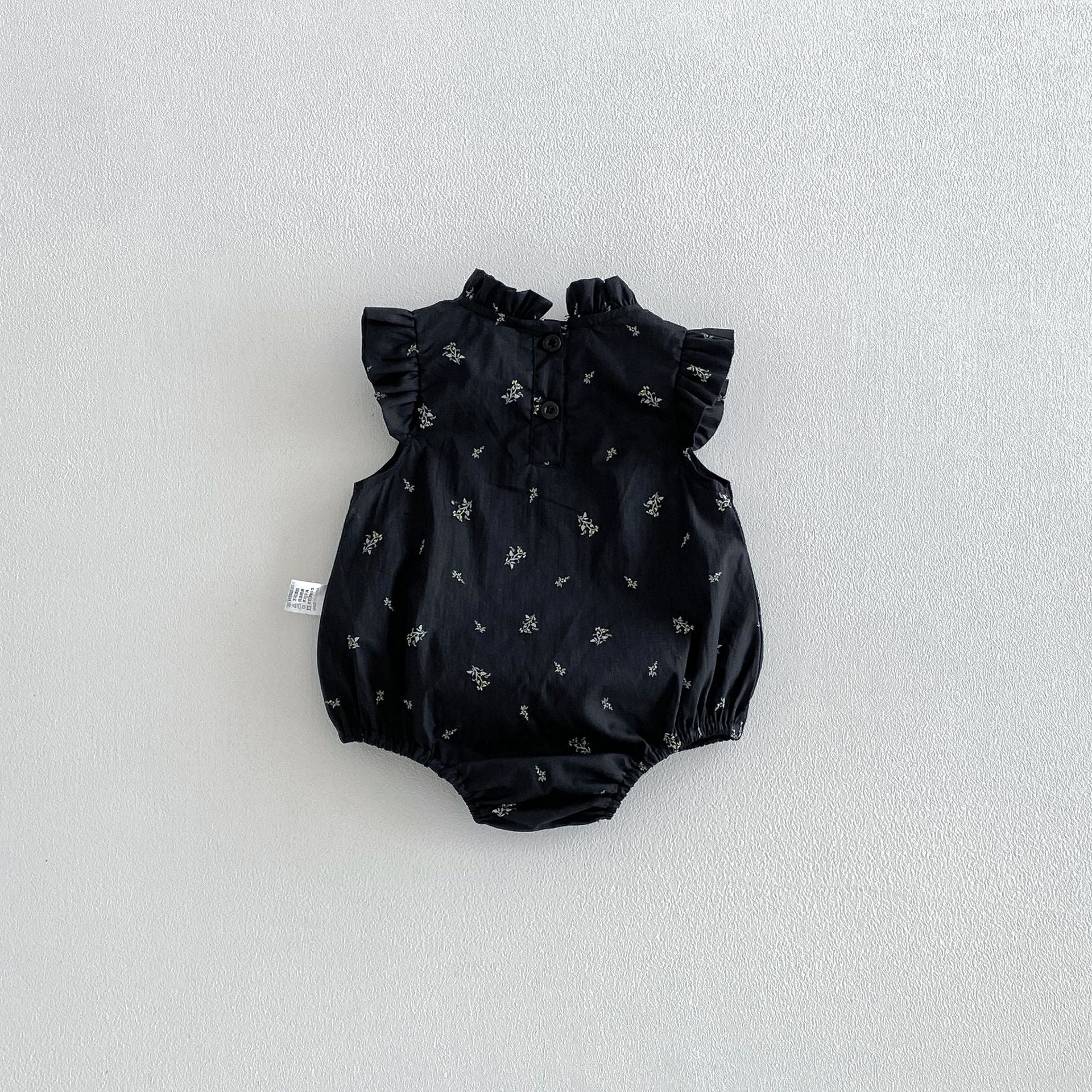 Summer Arrival Baby Girls Fly Sleeves Ruffle Neck Floral Bodysuit, MyKids-USA®, Bodysuits, MyKids-USA -  -  -  -  -  -  - .