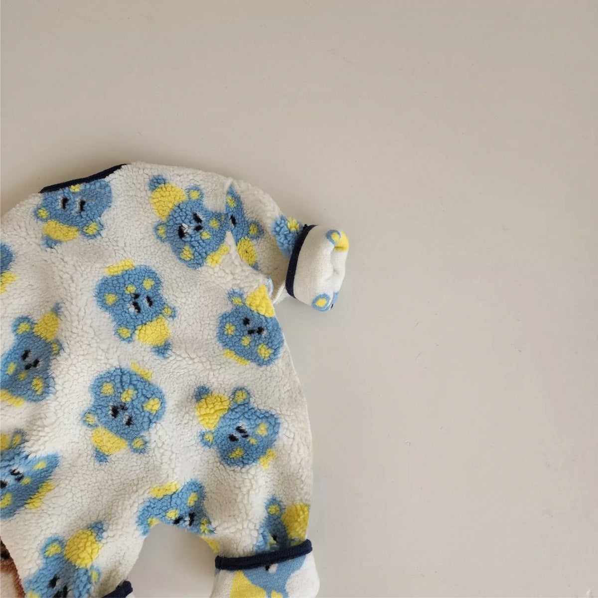 Autumn and Winter Arrival Baby Unisex Cartoon Pattern Long Sleeves Fluffy Rompers, MyKids-USA®, Baby One-Pieces, MyKids-USA -  -  -  -  -  -  - .