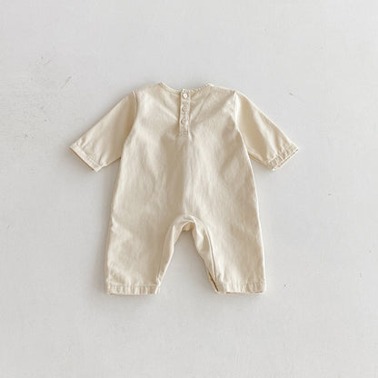 Autumn Arrival Baby Unisex Long Sleeves Animals and Letters Pattern Rompers, MyKids-USA®, Baby One-Pieces, MyKids-USA -  -  -  -  -  -  - 