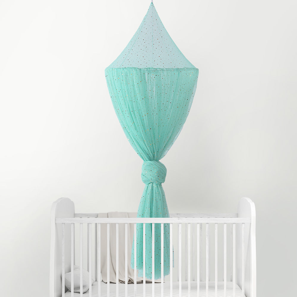 Summer Rainbow Dome Baby Mosquito Net, Mosquito-Proof, Installation-Free, Cute And Beautiful Bed Canopy For Children’s Beds, MyKids-USA®, Mosquito Nets & Insect Screens, MyKids-USA - Size/Age - Average - Color - Green -  -  - TR2406122154-C.