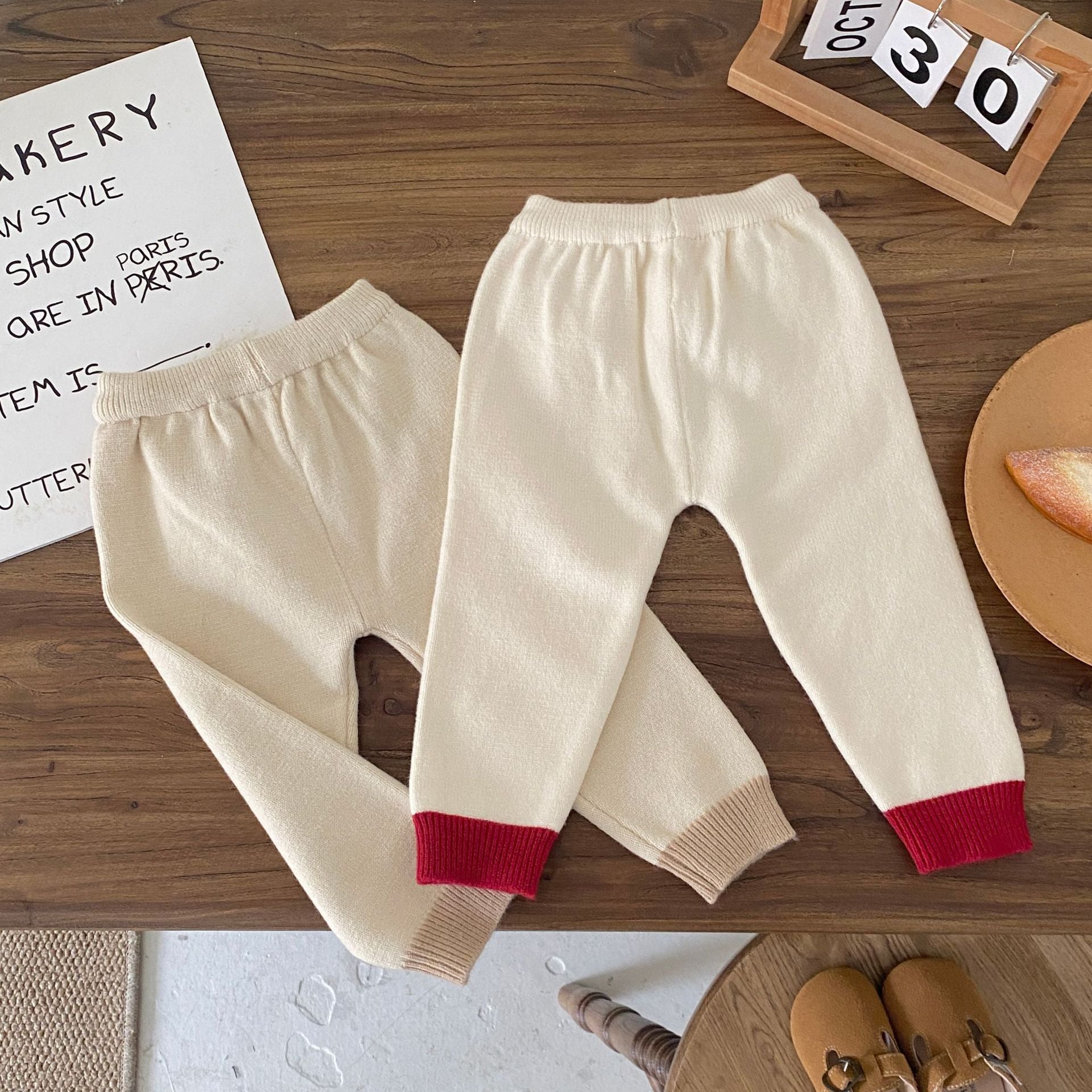 Autumn and Winter New Arrival Baby Kids Unisex Long Sleeves Striped Pattern Crew Neck Knitted Cardigan and Pants Clothing Sets, MyKids-USA®, Baby & Toddler Outfits, MyKids-USA -  -  -  -  -  -  - 