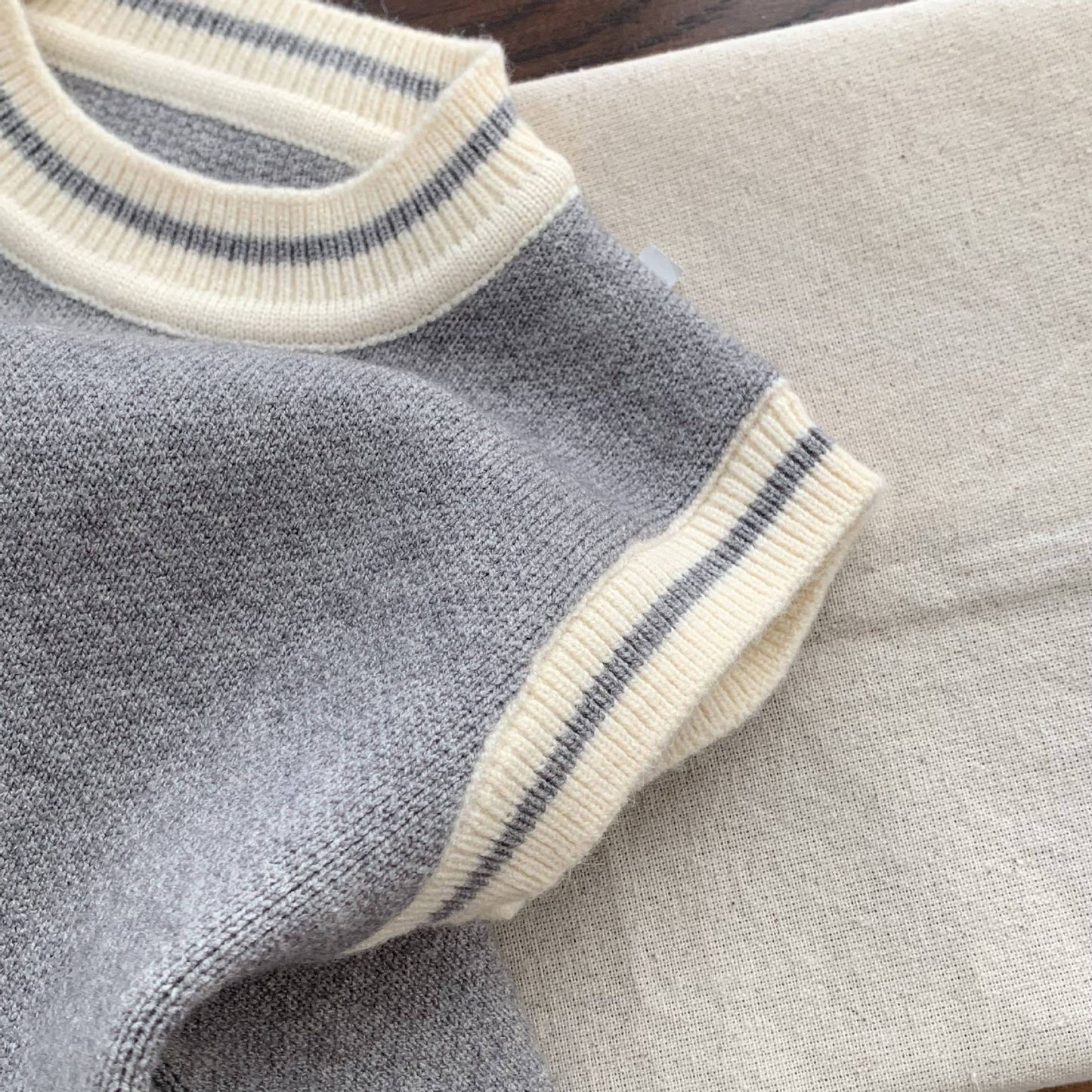 Arrival Winter and Autumn Baby Kids Unisex Color Patchwork Sleeveless Knitted Vest, MyKids-USA®, Baby & Toddler Coats & Jackets, MyKids-USA -  -  -  -  -  -  - 