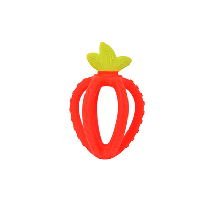 Baby Teething Toys – Strawberry Silicone Teething, MyKids-USA®, Teethers, MyKids-USA - Size/Age - Average Size (0-6Y） - Color - Red -  -  - TR2508302214-D