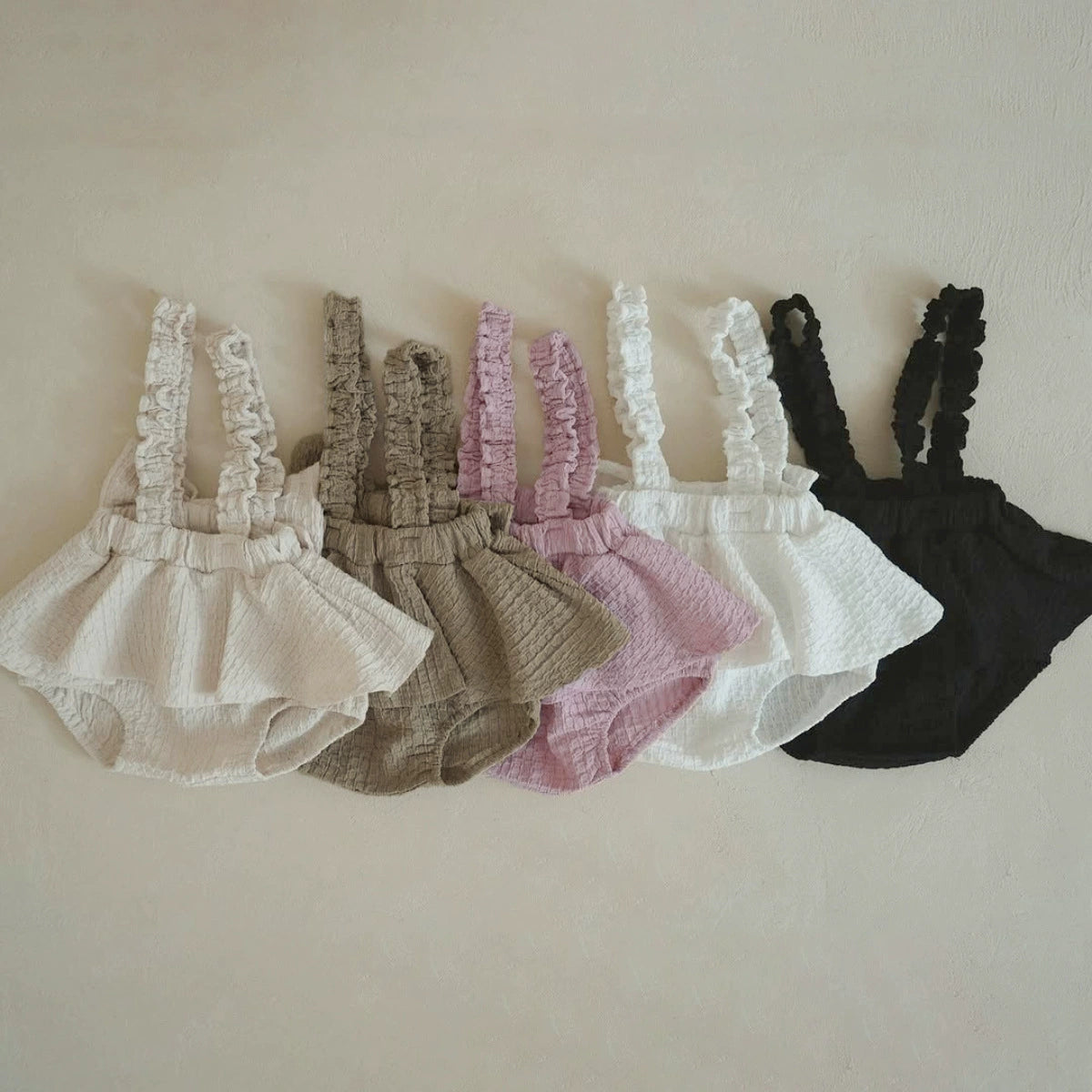 Summer Arrival Baby Unisex Simple Sleeveless Solid Color Overalls Onesies, MyKids-USA®, Baby One-Pieces, MyKids-USA -  -  -  -  -  -  - 