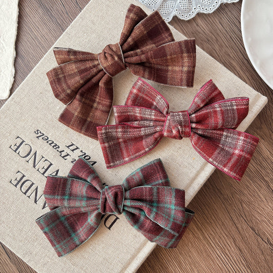 Cute Red Preppy Butterfly-bow Hair Clips, MyKids-USA®, Hair Pins, Claws & Clips, MyKids-USA -  -  -  -  -  -  - .