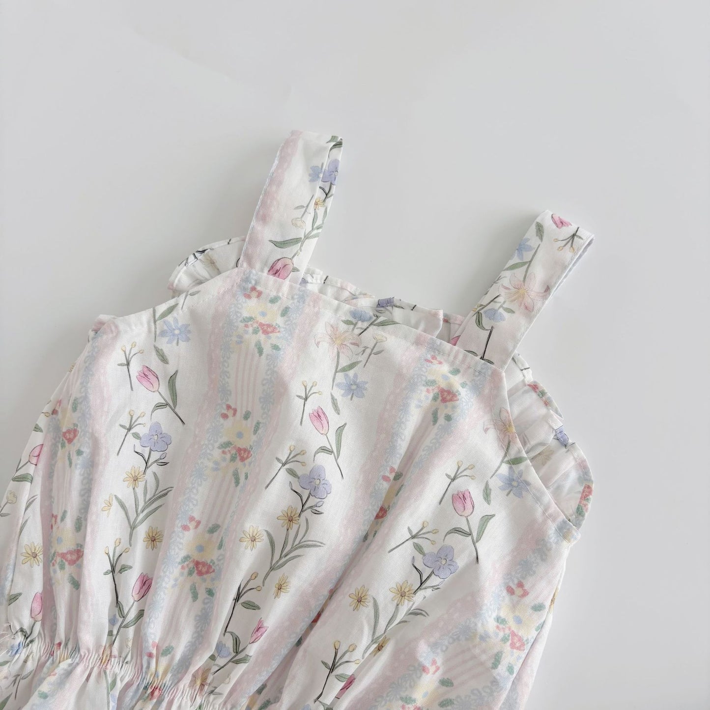 Summer Hot Selling Baby Girls Sleeveless Flowers Pattern Vest and Shorts Clothing Set, MyKids-USA®, Baby & Toddler Outfits, MyKids-USA -  -  -  -  -  -  - 