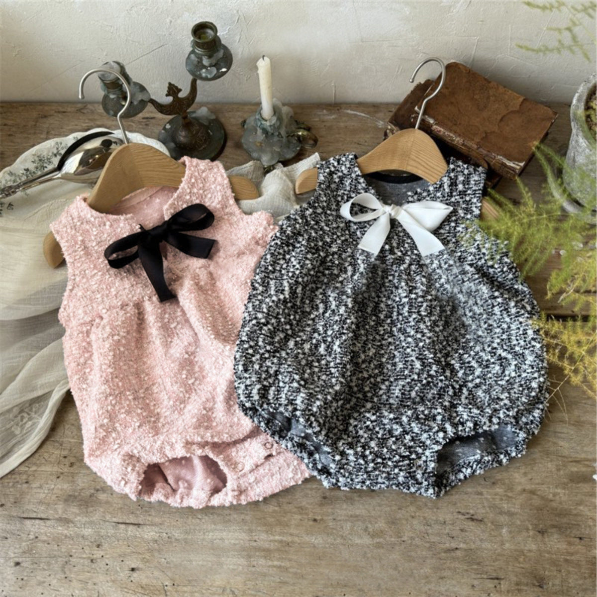 MyKids-USA® Autumn Arrival Baby Kids Girls Fashion Sleeveless Wear-Outside Bodysuit Vest