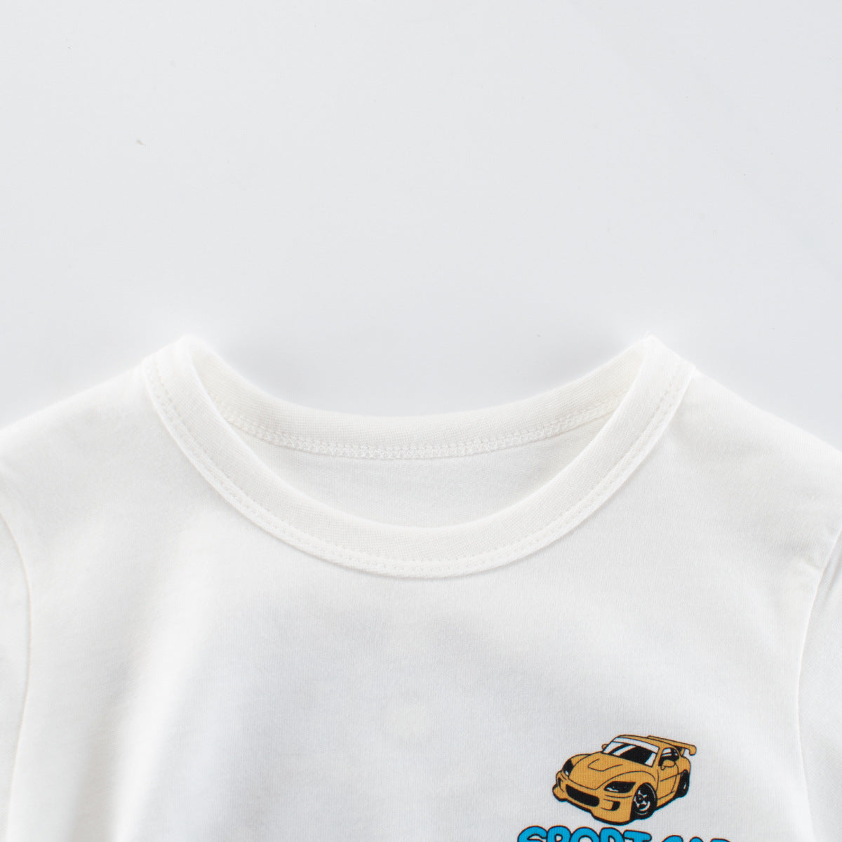 Autumn Baby Kids Boys Letters and Cartoon Print Striped Long Sleeves Crew Neck Color Patchwork Top Shirt, MyKids-USA®, Baby & Toddler Tops, MyKids-USA -  -  -  -  -  -  - 