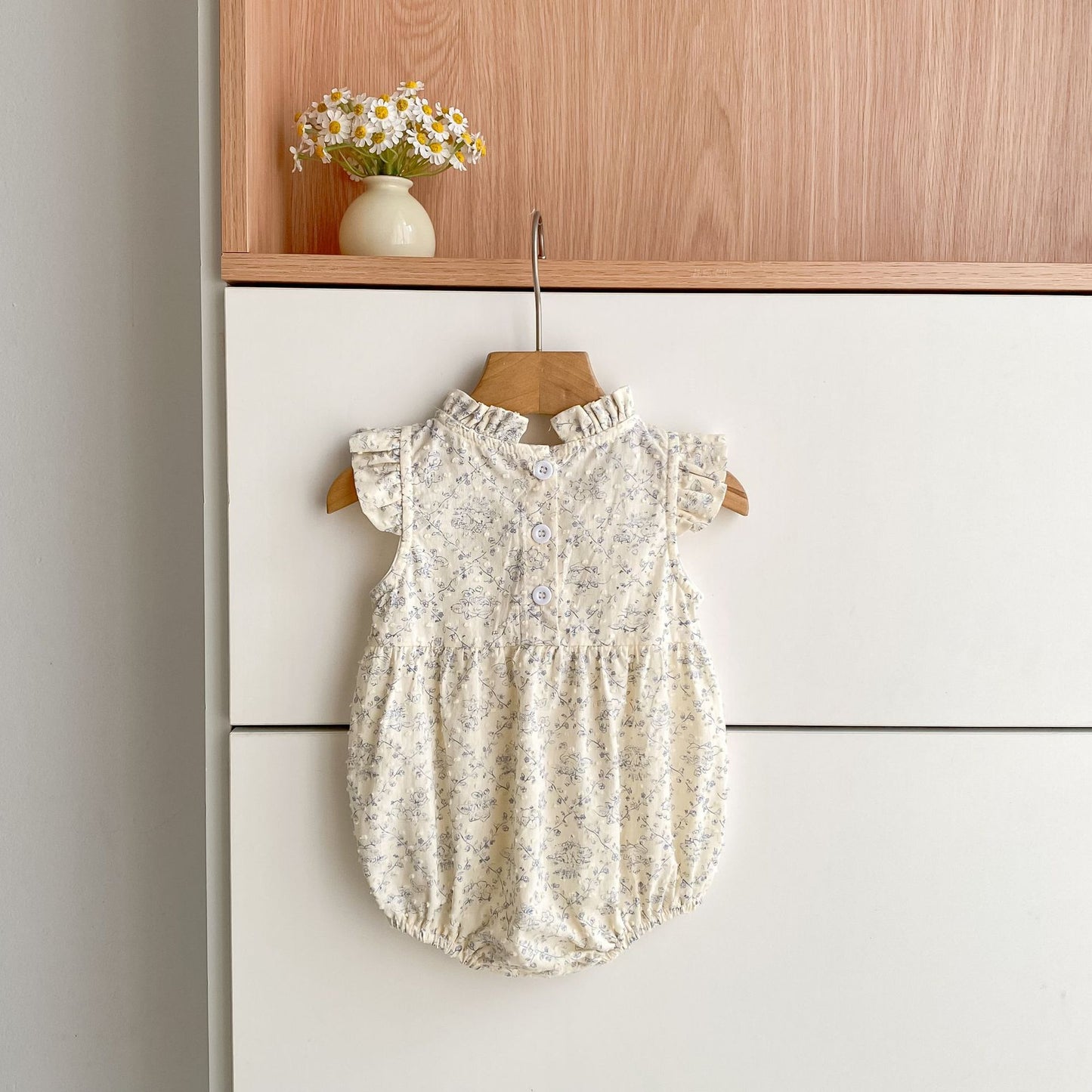 Summer Girls Floral Pattern Fly Sleeves Onesies and Dress – Princess Sister Matching Set, MyKids-USA®, Baby & Children's Outfits, MyKids-USA -  -  -  -  -  -  - .