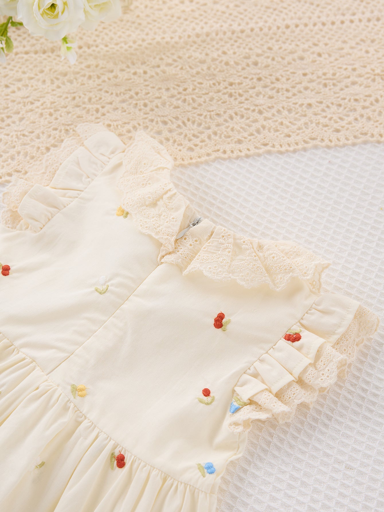 Summer Arrival Colorful Flowers Pattern Fly Sleeves Dress for Stylish Girls, MyKids-USA®, Baby & Toddler Dresses, MyKids-USA -  -  -  -  -  -  - 