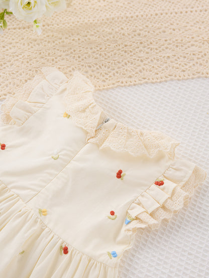 Summer Arrival Colorful Flowers Pattern Fly Sleeves Dress for Stylish Girls, MyKids-USA®, Baby & Toddler Dresses, MyKids-USA -  -  -  -  -  -  - 