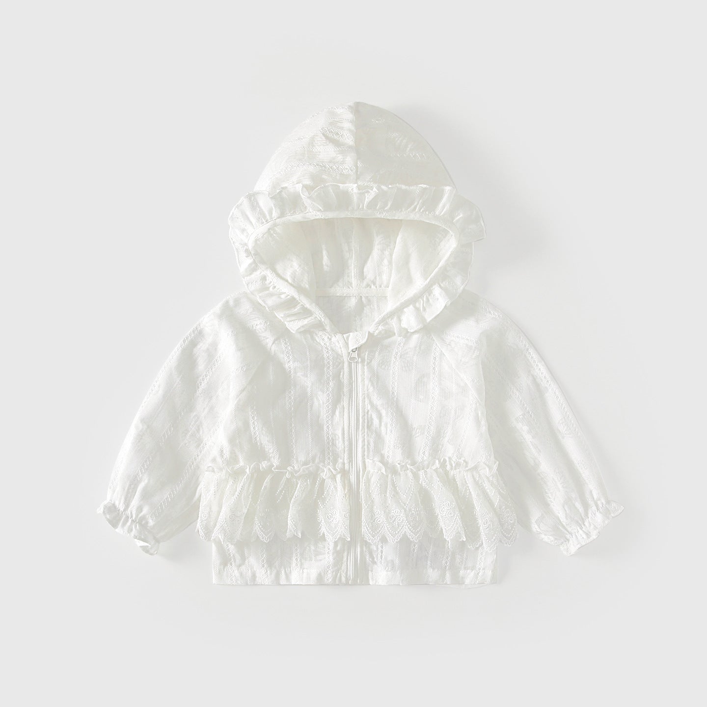 Arrival European and American Style Baby Kids Girls Flowers Pattern Solid Color Coat with Long Sleeves, MyKids-USA®, Baby & Toddler Coats & Jackets, MyKids-USA - Size/Age - 80 (9-12M) - Color - Beige -  -  - TR2602242348-A.