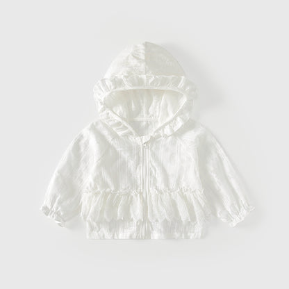 Arrival European and American Style Baby Kids Girls Flowers Pattern Solid Color Coat with Long Sleeves, MyKids-USA®, Baby & Toddler Coats & Jackets, MyKids-USA - Size/Age - 80 (9-12M) - Color - Beige -  -  - TR2602242348-A.