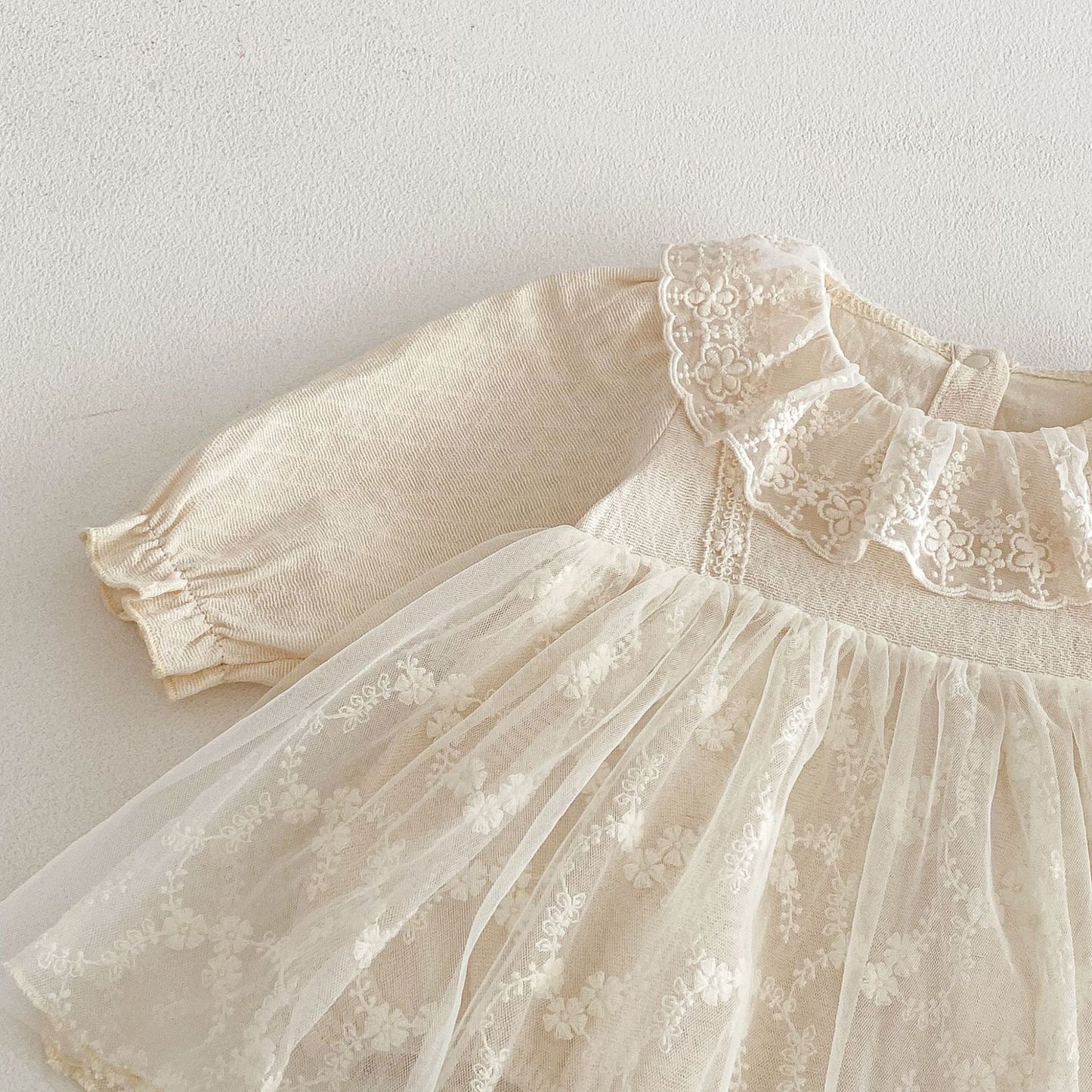 Arrival Winter Baby Girls Floral Tulle Patchwork Design Long Sleeves Onesies Dress, MyKids-USA®, Baby & Toddler Dresses, MyKids-USA -  -  -  -  -  -  - .