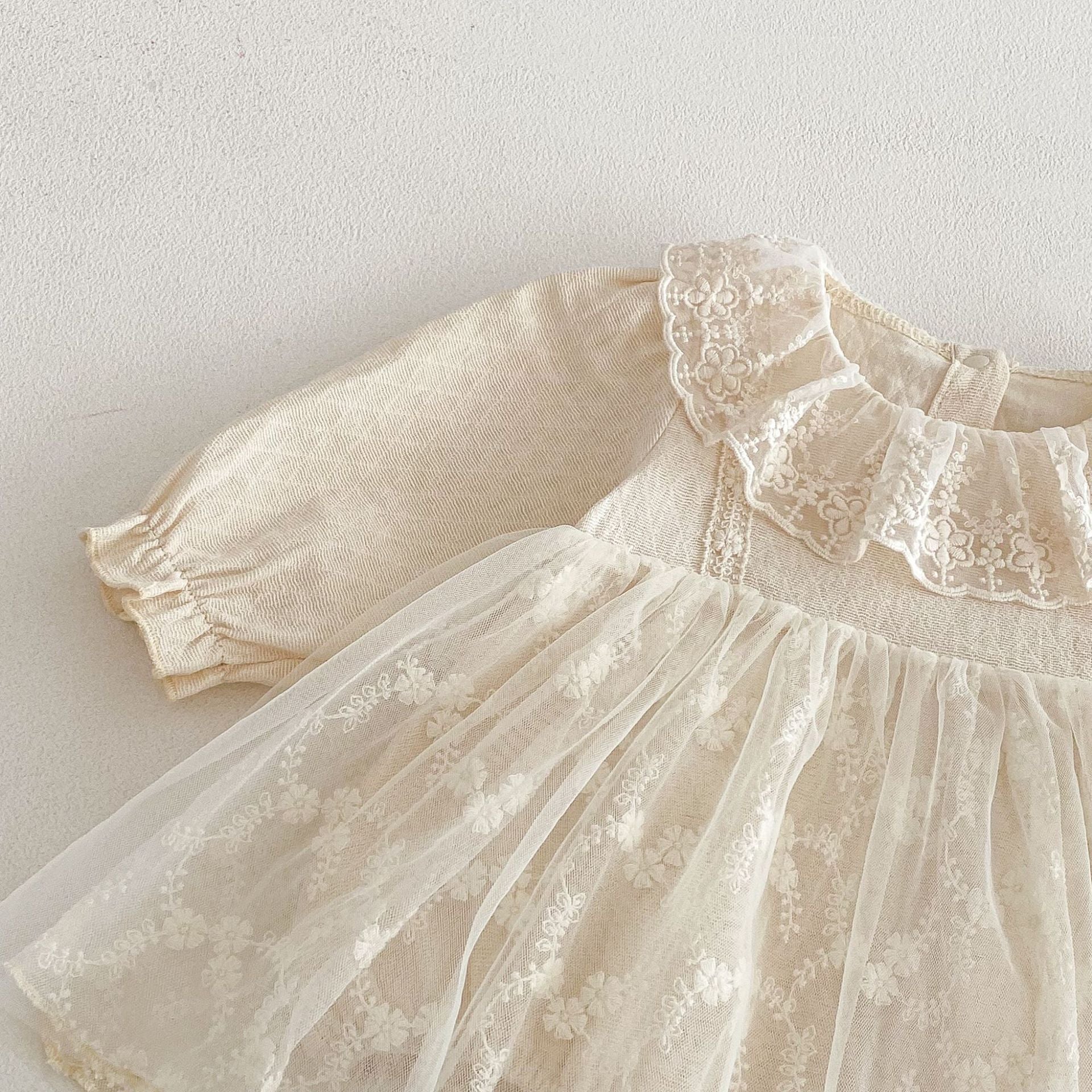 Arrival Winter Baby Girls Floral Tulle Patchwork Design Long Sleeves Onesies Dress, MyKids-USA®, Baby & Toddler Dresses, MyKids-USA -  -  -  -  -  -  - .