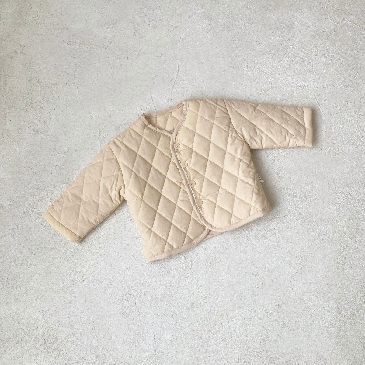 Arrival Winter and Spring Baby Kids Unisex Argyle Pattern Coat, MyKids-USA®, Baby & Toddler Coats & Jackets, MyKids-USA - Size/Age - 73 (6-9M) - Color - Apricot -  -  - TR2601071120-A.