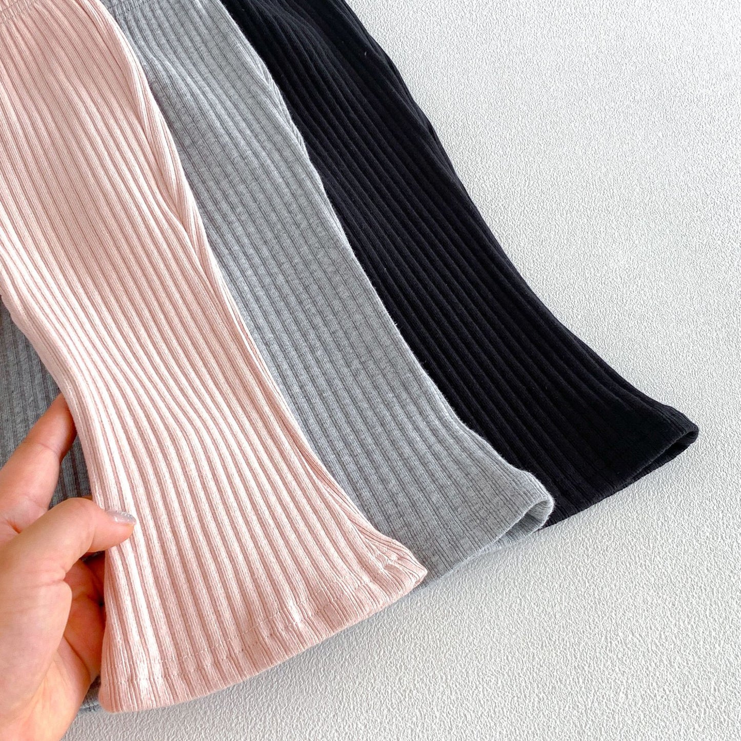 MyKids-USA® Arrival Autumn Plain Butterfly-bows Decorated Pants for Girls