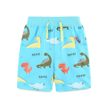 Summer Arrival Baby Kids Boys Cotton Casual Style Cartoon Dinosaurs Pattern Shorts, MyKids-USA®, Toddler Underwear, MyKids-USA -  -  -  -  -  -  - 