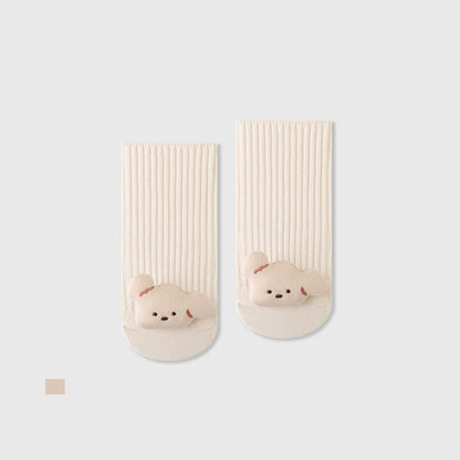 Autumn and Winter Baby Unisex Breathable Simple Animals Pattern Cute Socks, MyKids-USA®, Baby & Toddler Socks & Tights, MyKids-USA - Size/Age - XS (0-6M) - Color - Khaki -  -  - TR2511172159-C