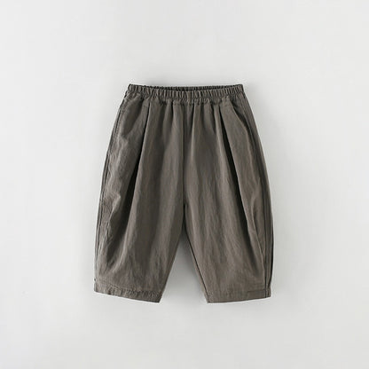 Arrival Summer Kids Solid Color Loose Fit Anti-Mosquito Pants