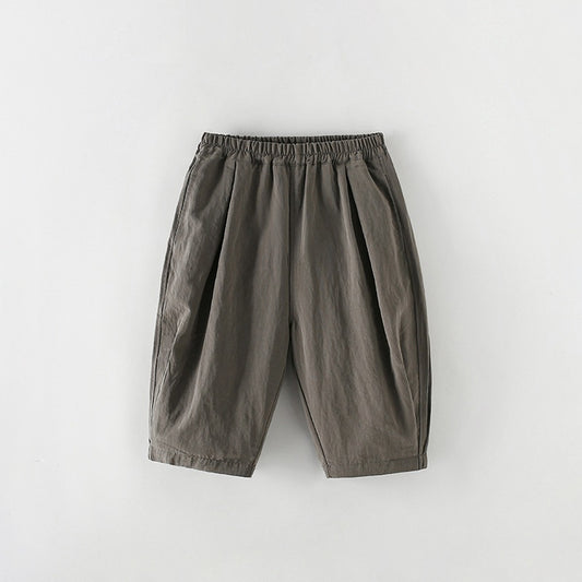 Arrival Summer Kids Solid Color Loose Fit Anti-Mosquito Pants