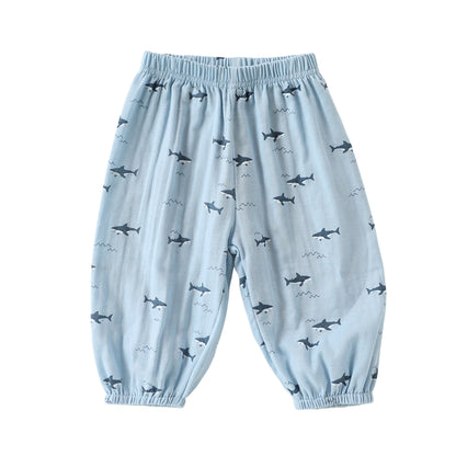 Arrival Baby Kids Boys and Girls Casual Pattern Pants, MyKids-USA®, Trousers, MyKids-USA - Size/Age - 73 (6-9M) - Color - Blue -  -  - TR2605072357-C.