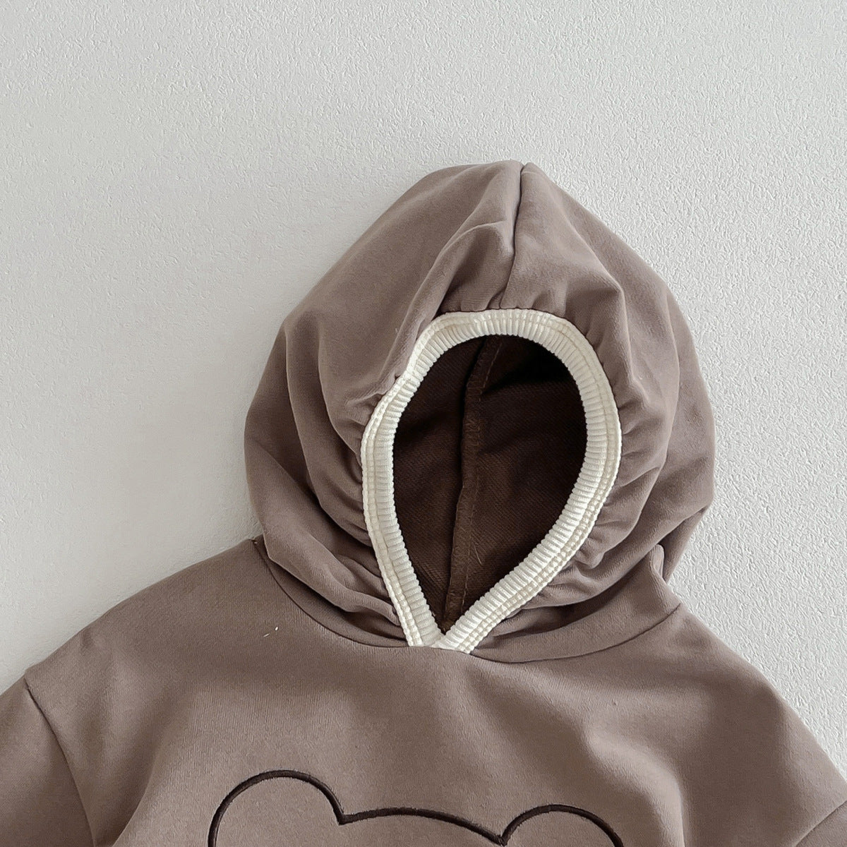 Autumn Arrival Baby Unisex Long Sleeves Teddy Bear Pattern Onesies with Hood, MyKids-USA®, Baby One-Pieces, MyKids-USA -  -  -  -  -  -  - 